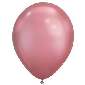 Chroom Ballonnen Roze (1st)